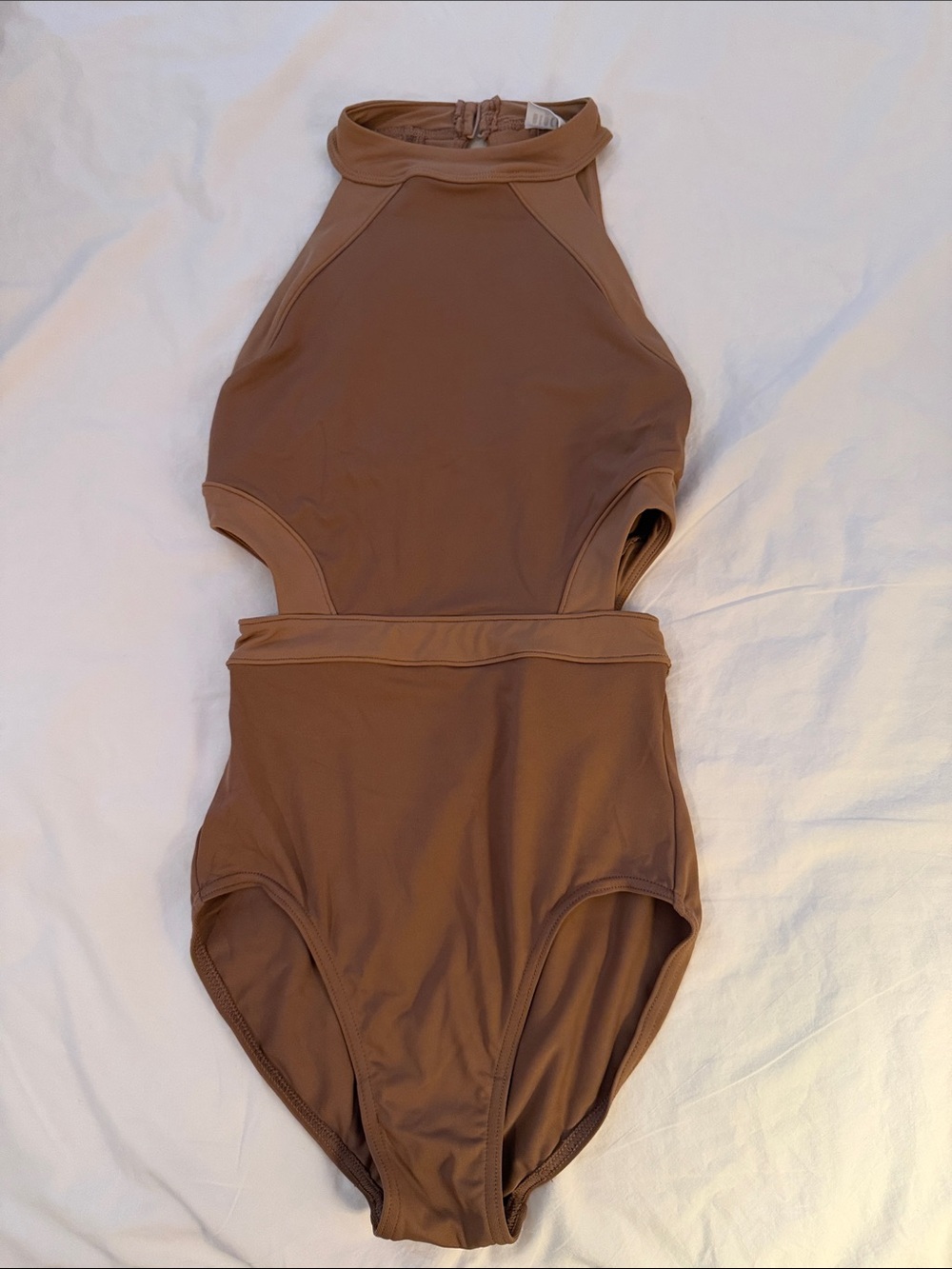 Bloch Brown High-Neck Dance Bodysuit